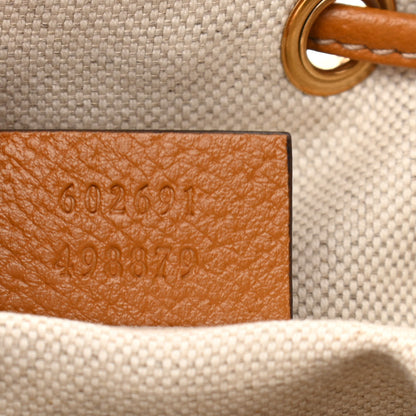 Gucci X DISNEY Mini Vintage GG Supreme Monogram Bucket Bag Beige Vintage Sun Oil 7 of 10