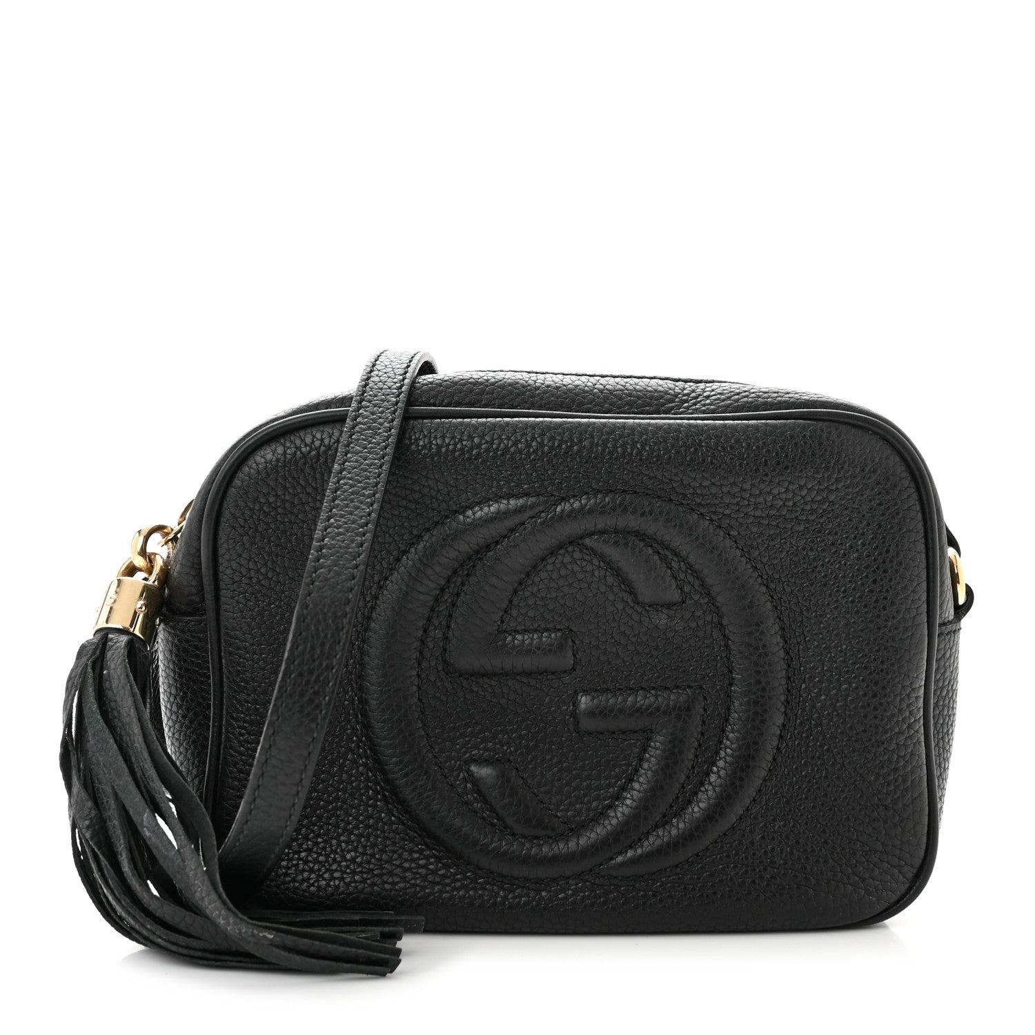Gucci Pebbled Calfskin Small Soho Disco Bag Black 1 of 10