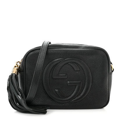 Gucci Pebbled Calfskin Small Soho Disco Bag Black 1 of 10