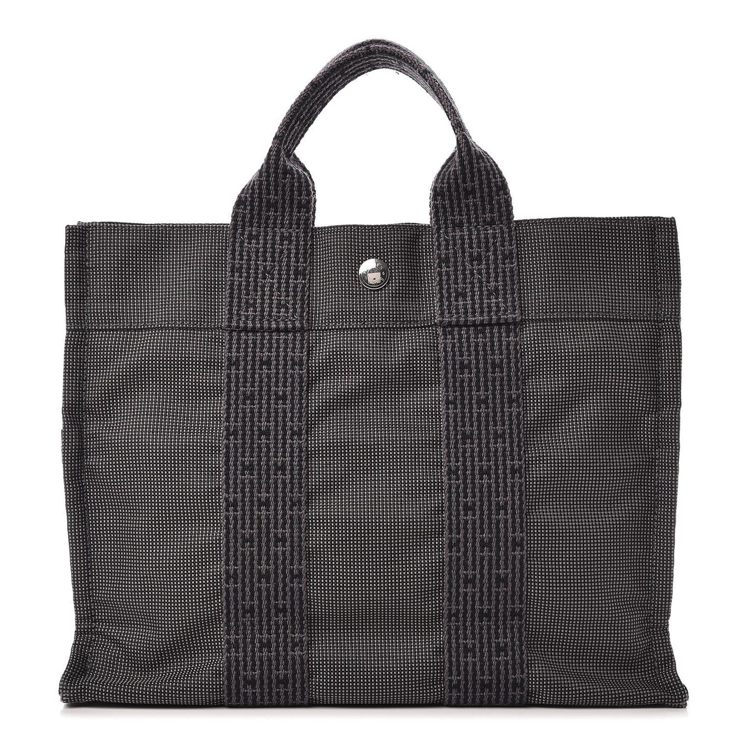 Canvas Herline PM Tote Grey