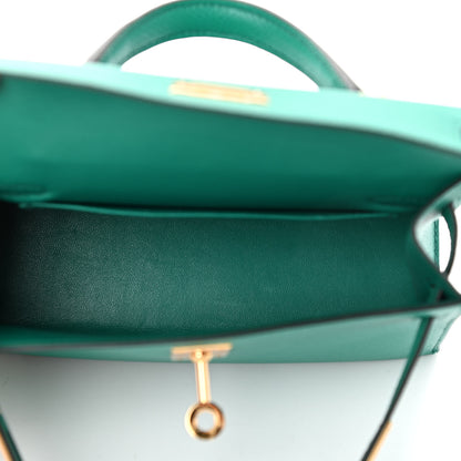 Hermes Epsom Mini Kelly Sellier 20 Vert Jade 4 of 10