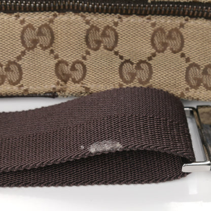 Gucci GG Monogram Double Pocket Belt Bag Dark Brown 11 of 11