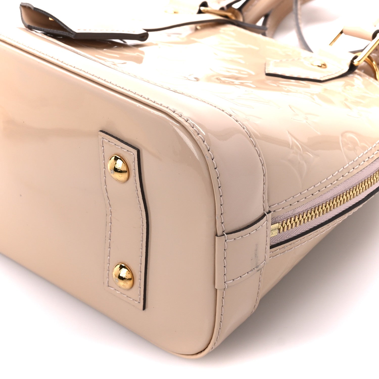Louis Vuitton Vernis Alma BB Rose Florentin 10 of 11