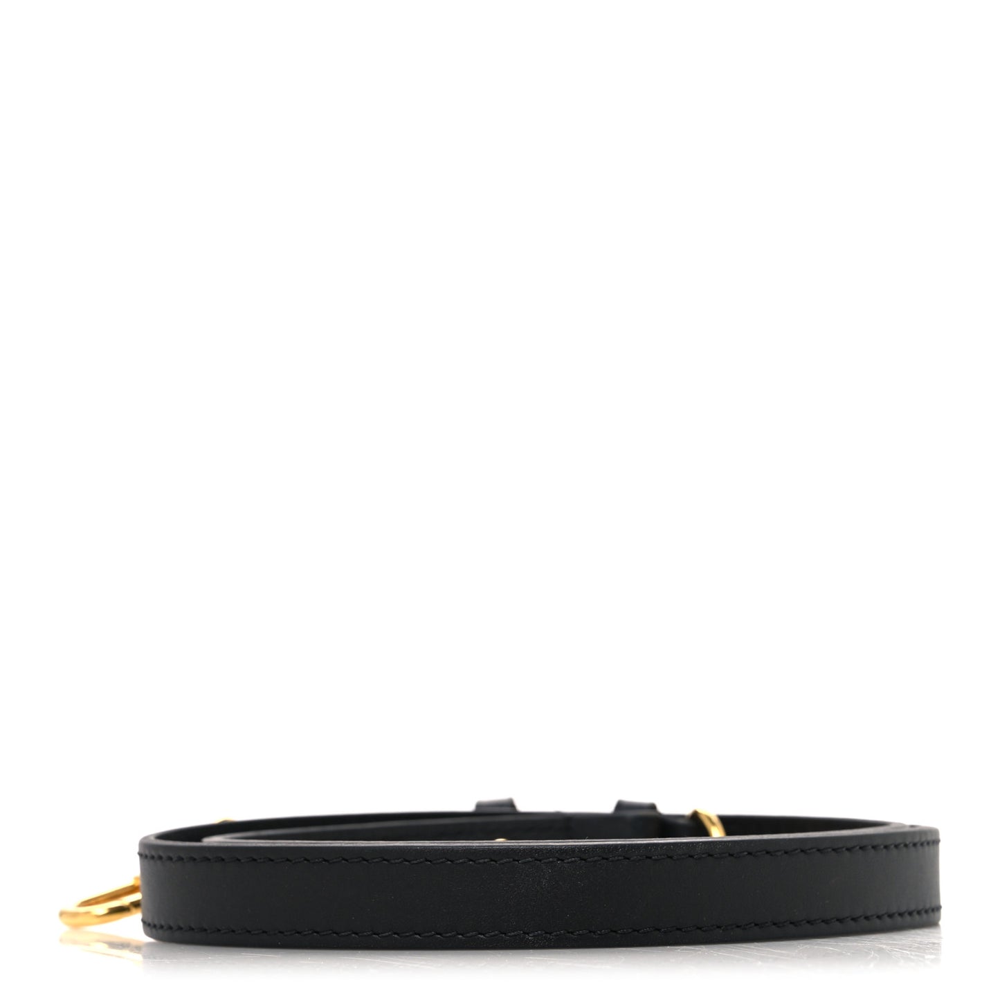 Calfskin 20mm Adjustable Shoulder Strap Black