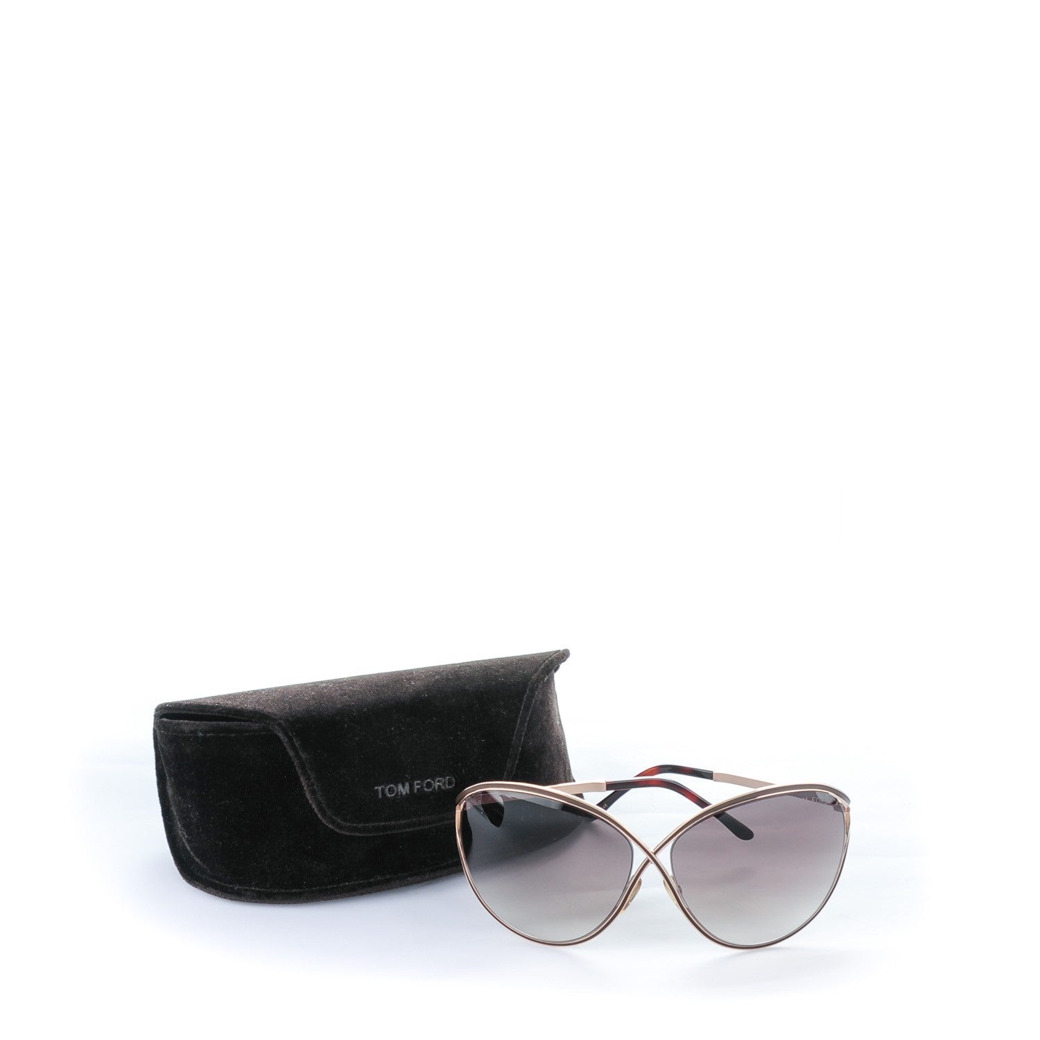 Tom Ford Enamel Sienna Sunglasses TF178 Soft Grey 7 of 7