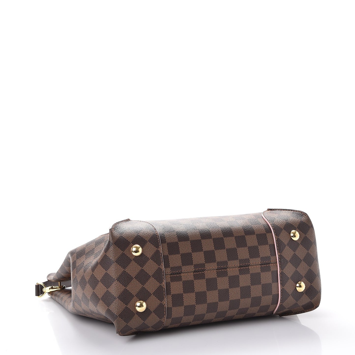 Damier Ebene Caissa Hobo Rose Ballerine