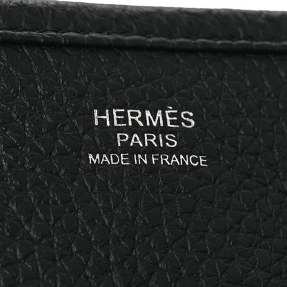 Hermes Taurillon Clemence Evelyne III PM Black 6 of 11