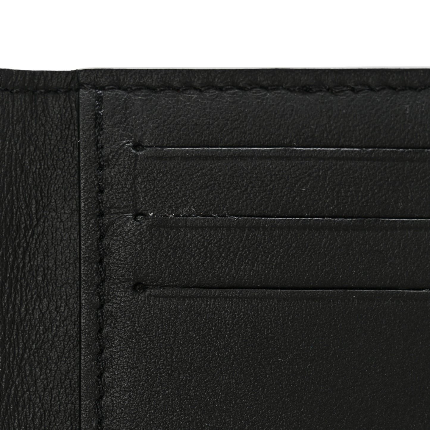 Calfskin Monogram Shadow Pocket Organizer Black