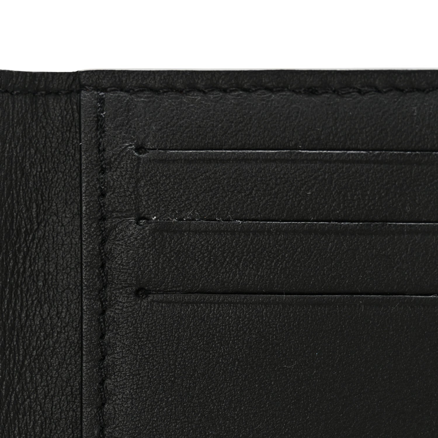 Louis Vuitton Calfskin Monogram Shadow Pocket Organizer Black 6 of 8