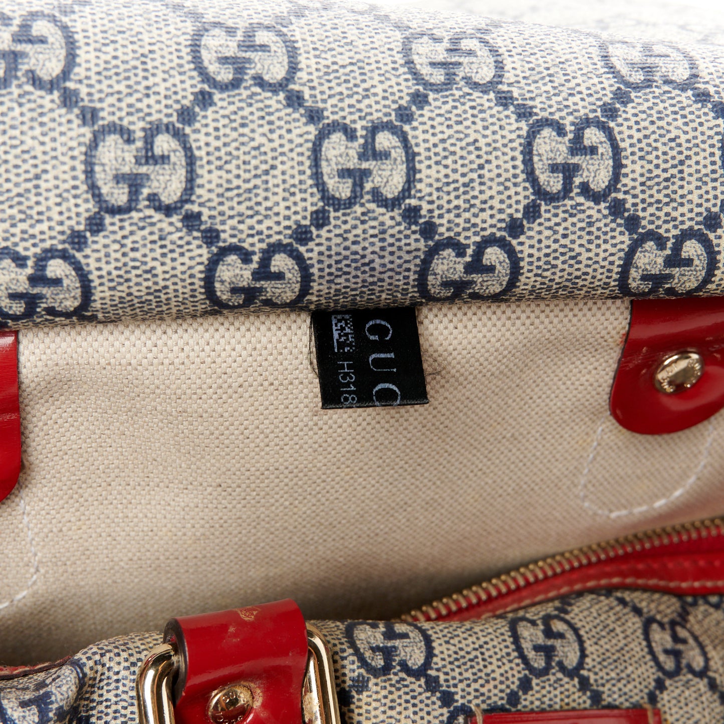 GG Plus Monogram Tattoo Heart Medium Joy Boston Red