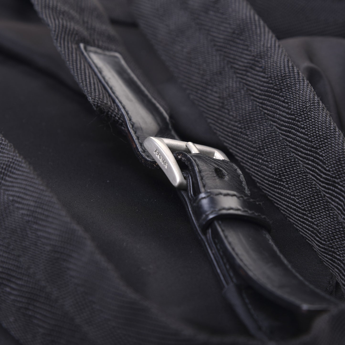 Nylon Vela Small Backpack Black