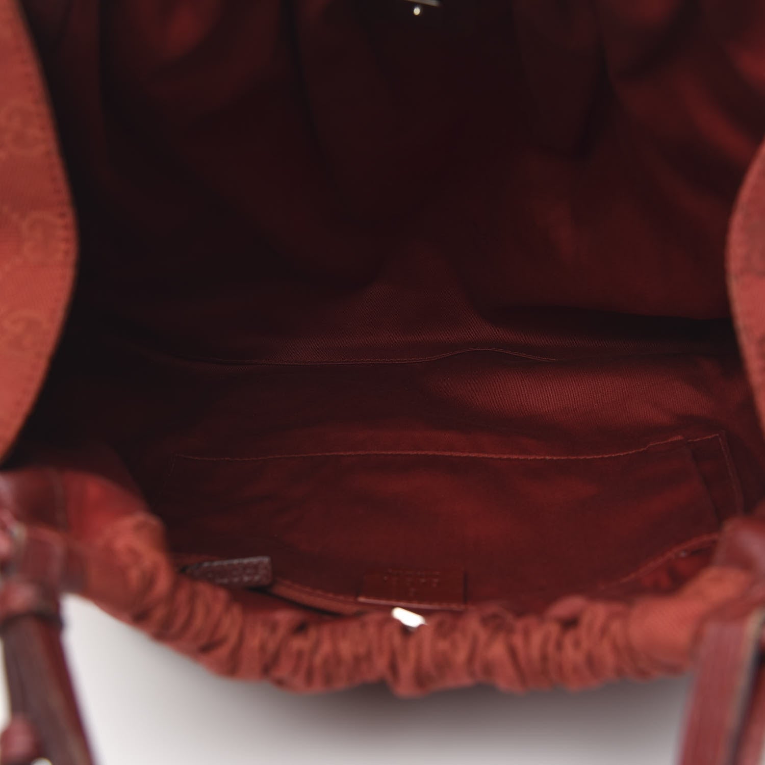 Gucci Monogram Hobo Red 5 of 12