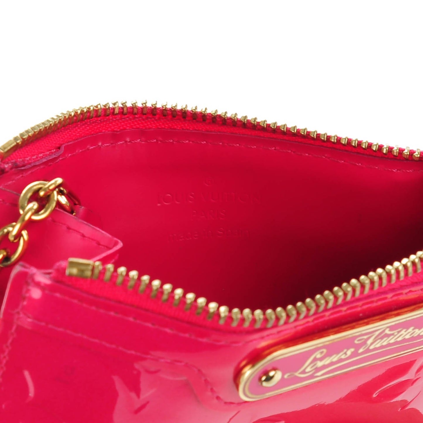 Vernis Key Pouch Rose Pop