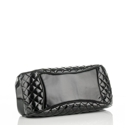 Chanel Glazed Calfskin Quilted Small Mademoiselle Frame Bag Black 4 of 7