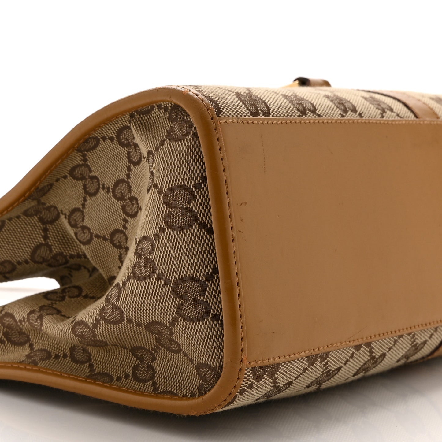 Monogram Small Bardot Bag Brown