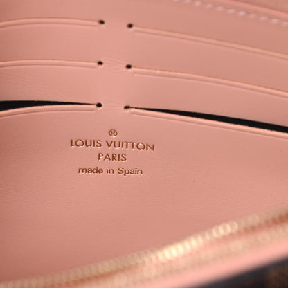 Louis Vuitton Damier Ebene Vavin Chain Wallet Creme 6 of 10
