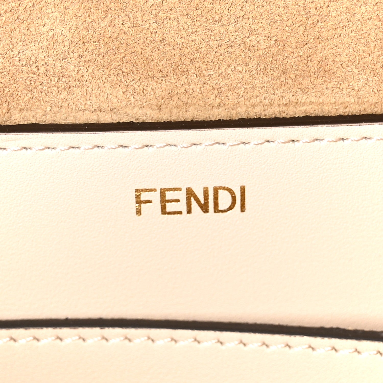 Fendi Vitello Medium Soft Peekaboo Camelia 6 of 10