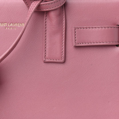 Saint Laurent Smooth Calfskin Nano Sac De Jour Rose Dark 13 of 14
