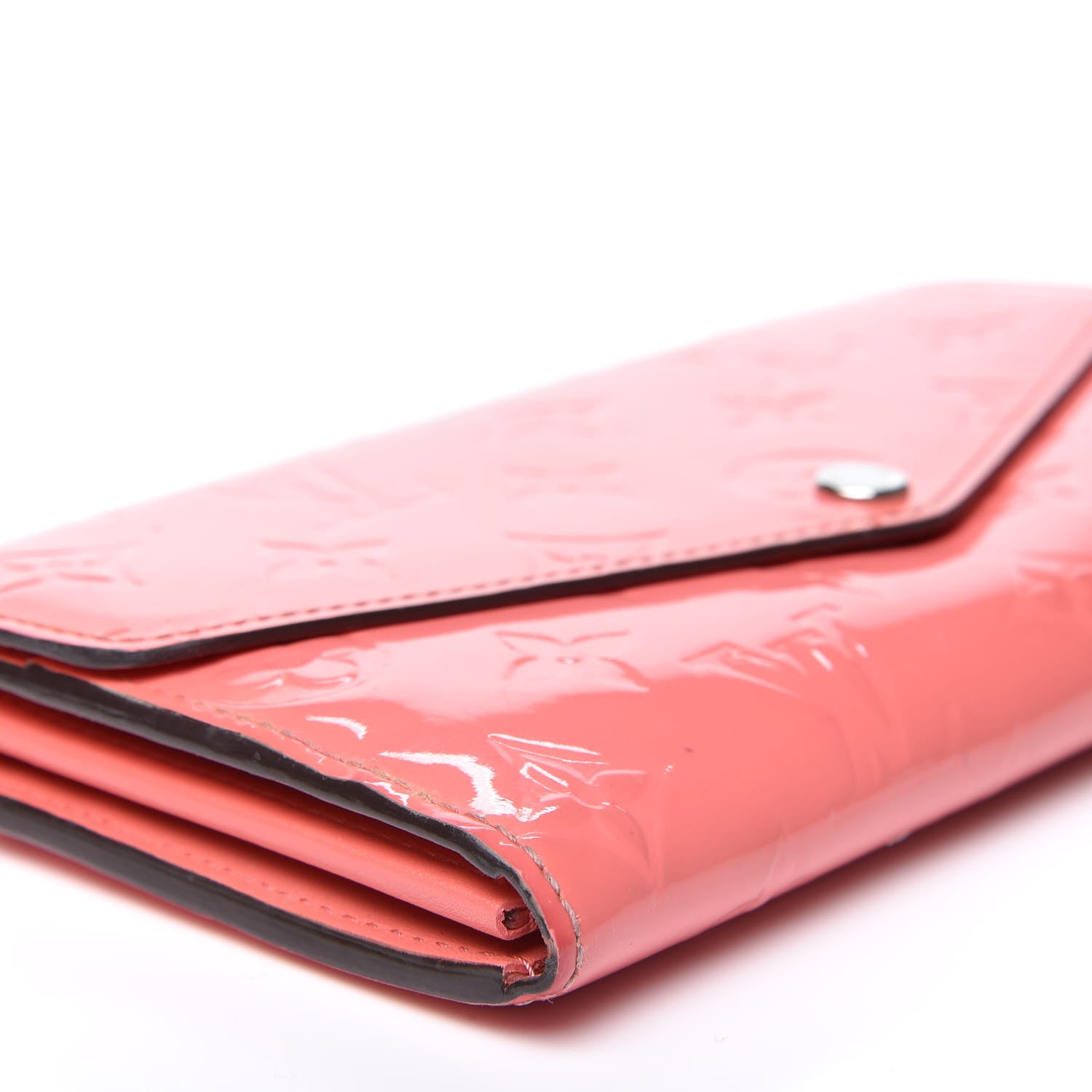 Louis Vuitton Vernis Sarah Wallet NM Poppy 5 of 10