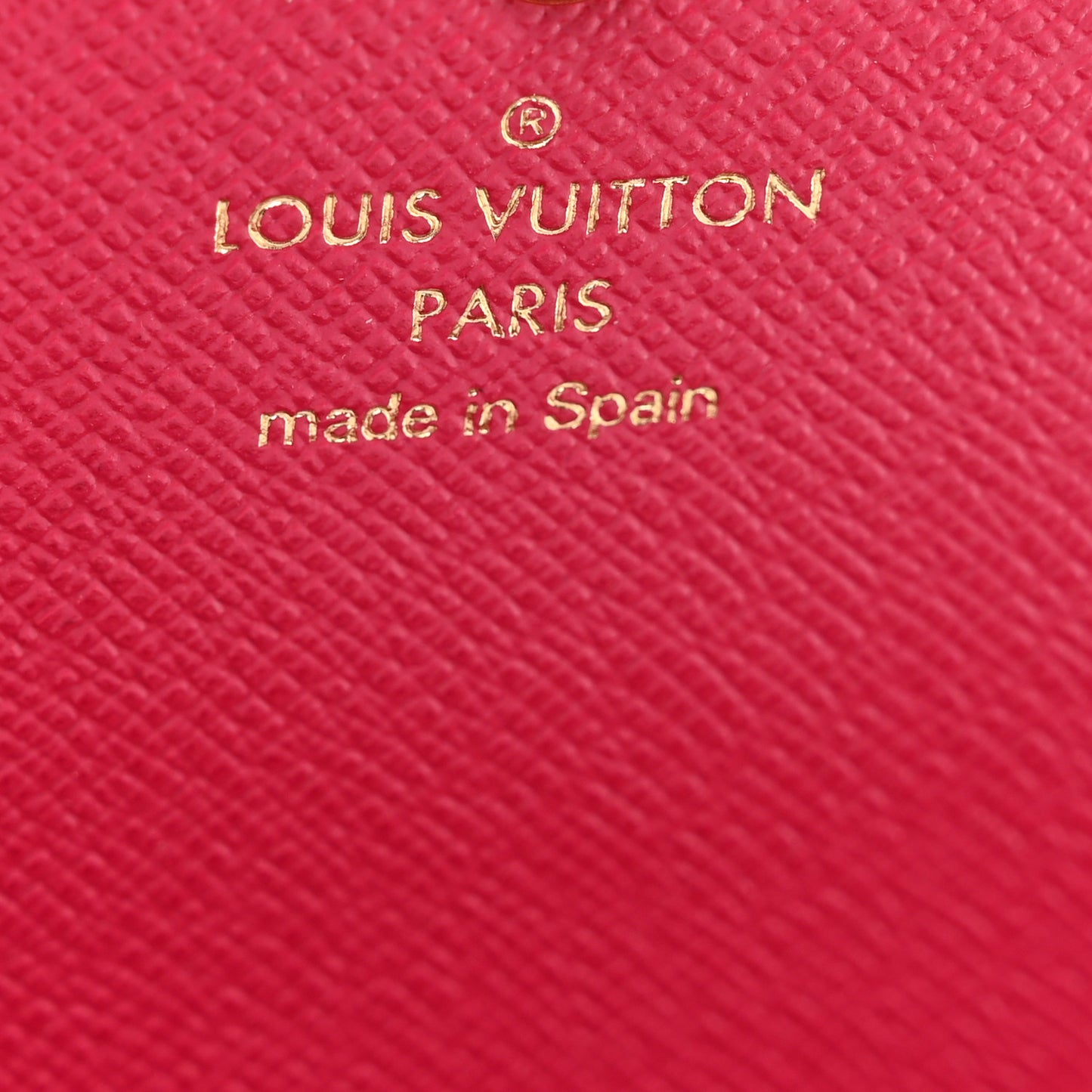 Damier Azur Studded Sarah Wallet NM Fuchsia