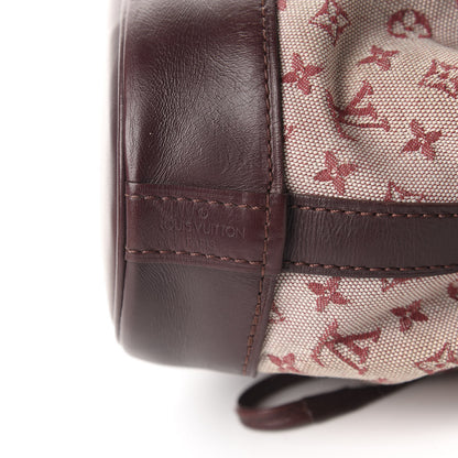Louis Vuitton Mini Lin Monogram Noelie Cherry 10 of 11