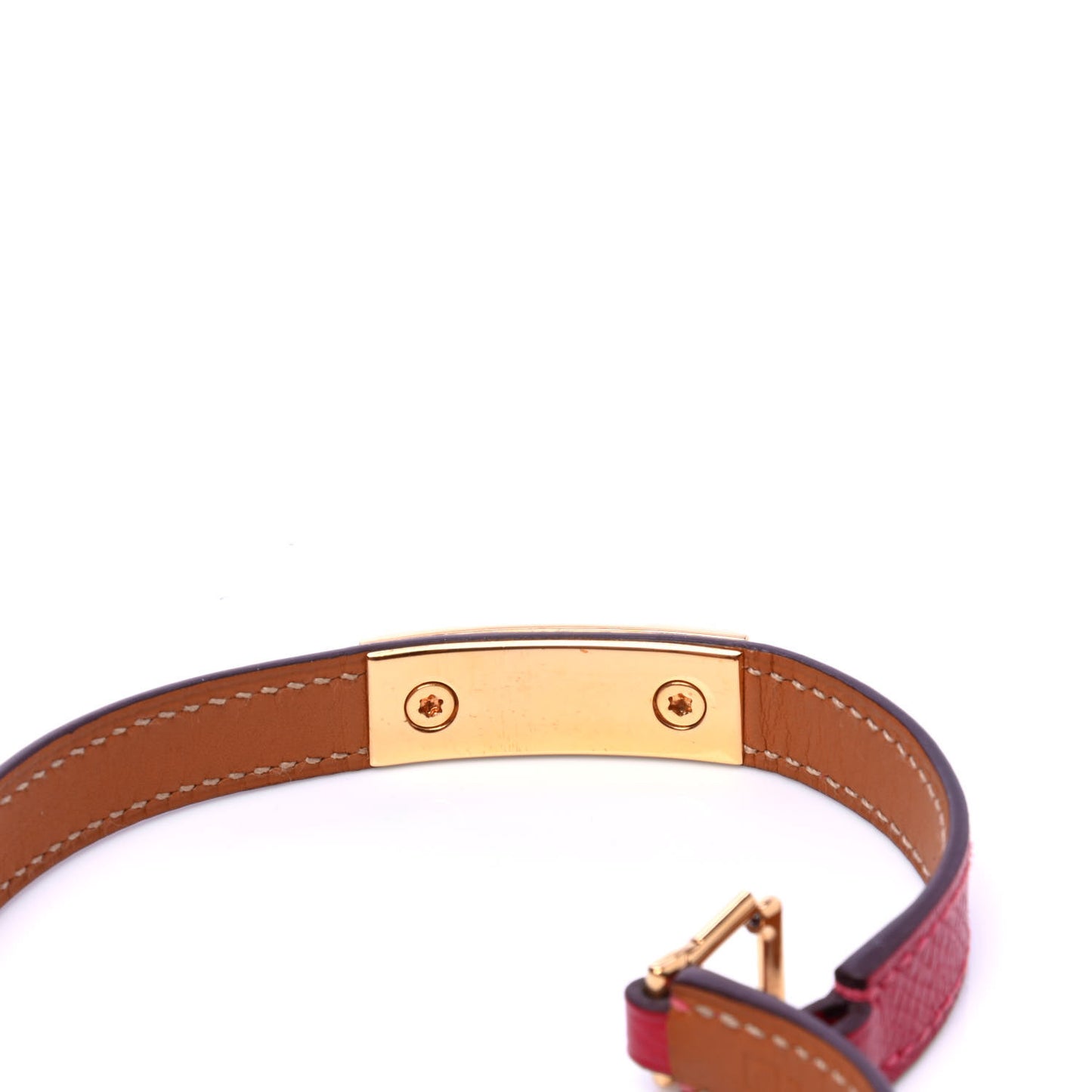 Epsom Rivale Double Tour Bracelet S Rouge Casaque