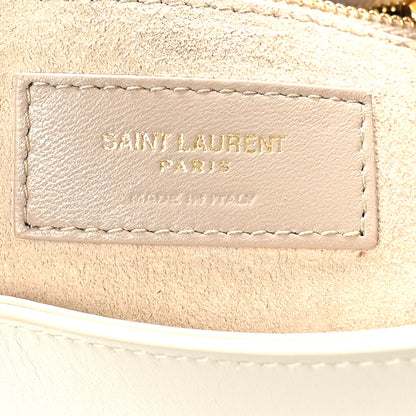 Saint Laurent Smooth Calfskin Le 5 A 7 Hobo Blanc Vintage 6 of 8
