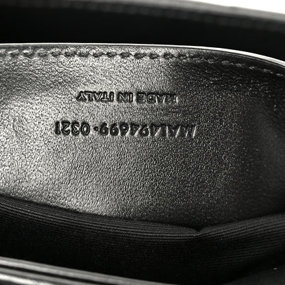 Saint Laurent Calfskin Y Quilted Monogram Small Loulou Chain Satchel Black 8 of 11