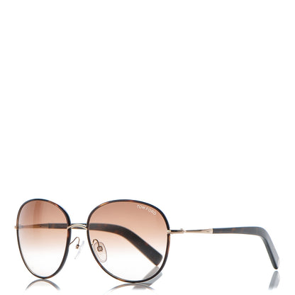 Tom Ford Acetate Georgia Sunglasses TF498 Tortoise 1 of 7