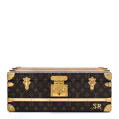 Louis Vuitton Monogram Malle Fleurs Trunk 1 of 12