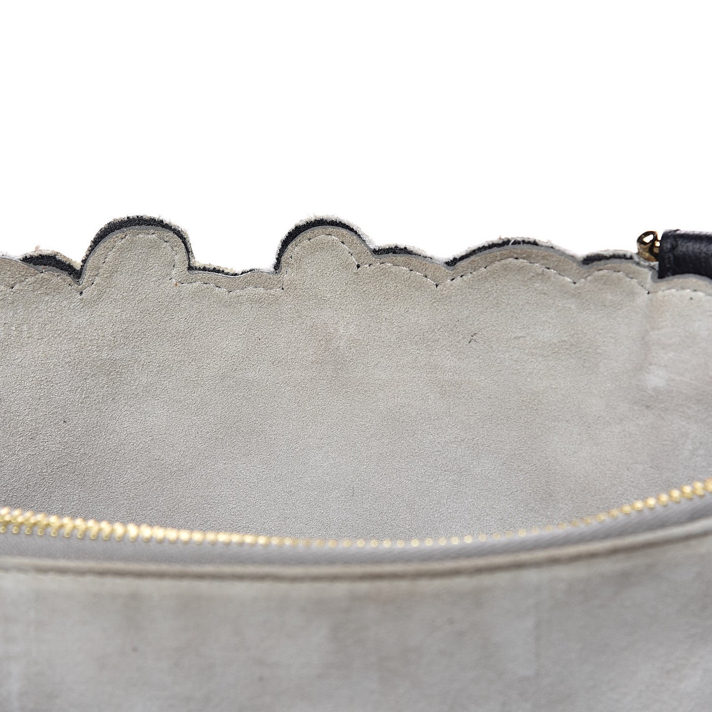 Linen Embroidered Small Mia Tote Black