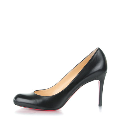 Christian Louboutin Kid Simple 85 Pumps 41 Black 1 of 7