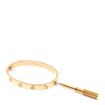 Cartier 18K Yellow Gold LOVE Bracelet 16 5 of 7