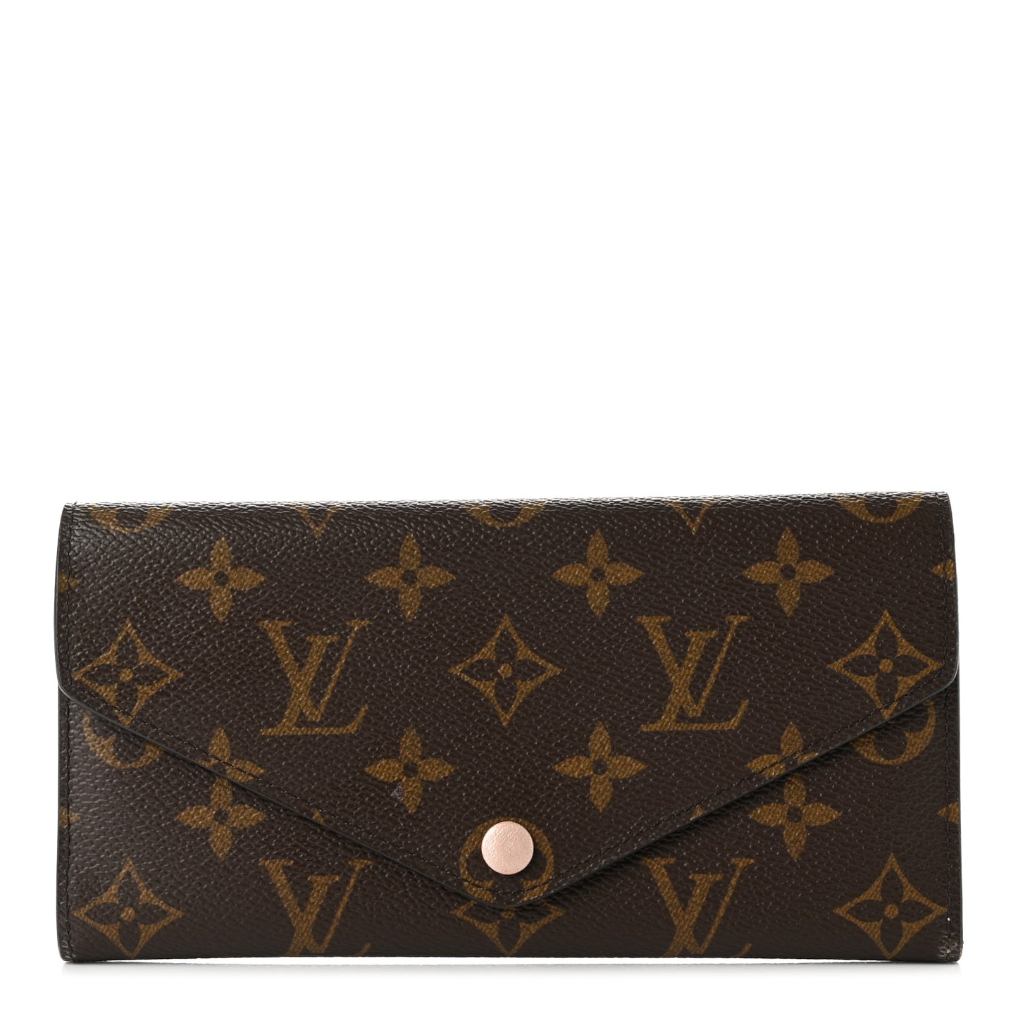Monogram Josephine Wallet Rose Ballerine