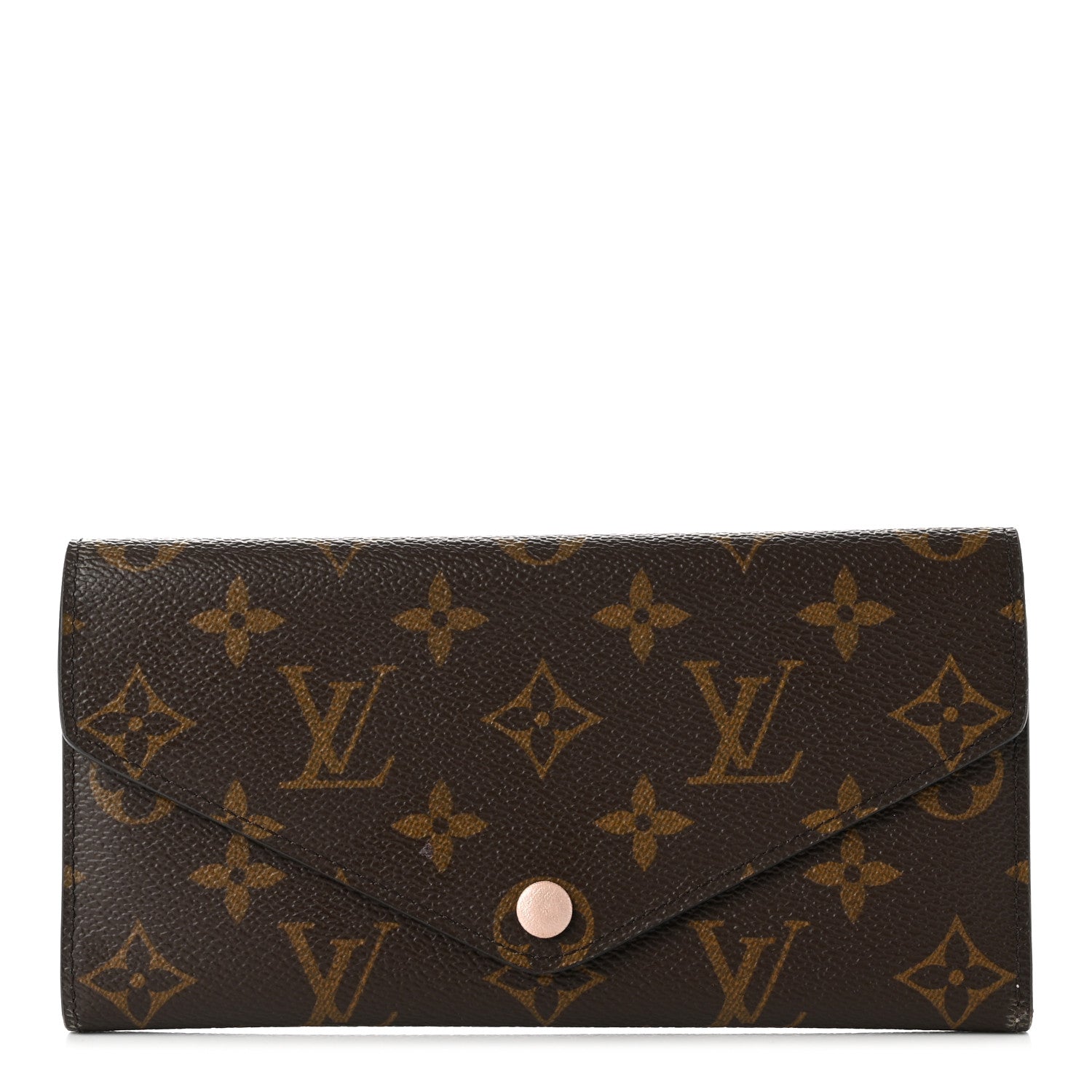 Louis Vuitton Monogram Josephine Wallet Rose Ballerine 1 of 10