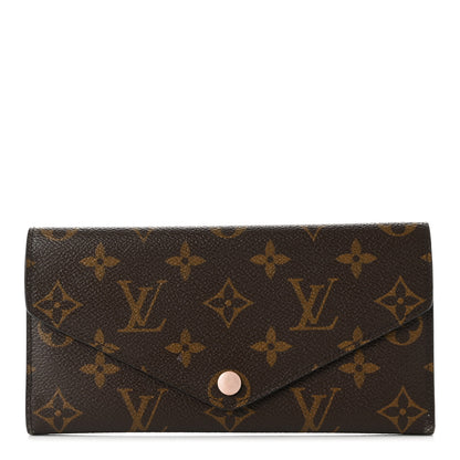 Louis Vuitton Monogram Josephine Wallet Rose Ballerine 1 of 10