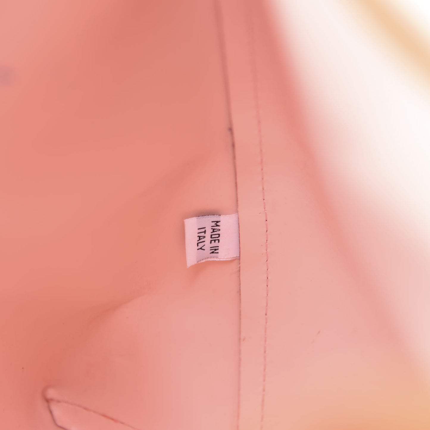 Vegetable Tanned Calfskin Bucket Bag Cammello Rosa