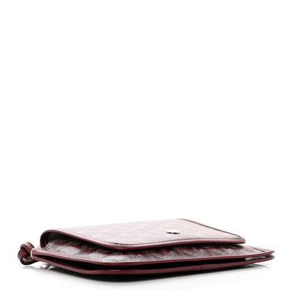 Goyard Goyardine Plumet Wallet Clutch Burgundy 4 of 11