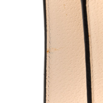 Gucci Textured Calfskin Crystal Bamboo Web Mini Dionysus Top Handle Bag Mystic White 14 of 21