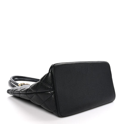 Chanel Caviar Quilted Medallion Tote Black 4 of 10