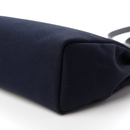 Hermes Military Toile Vache Hunter Herbag Zip PM 31 Black Bleu Indigo 7 of 9