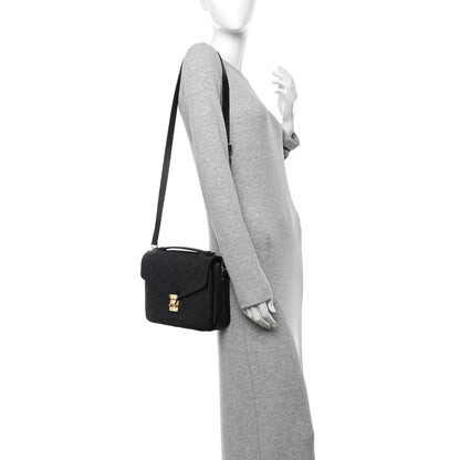 Louis Vuitton Empreinte Pochette Metis Black 2 of 11