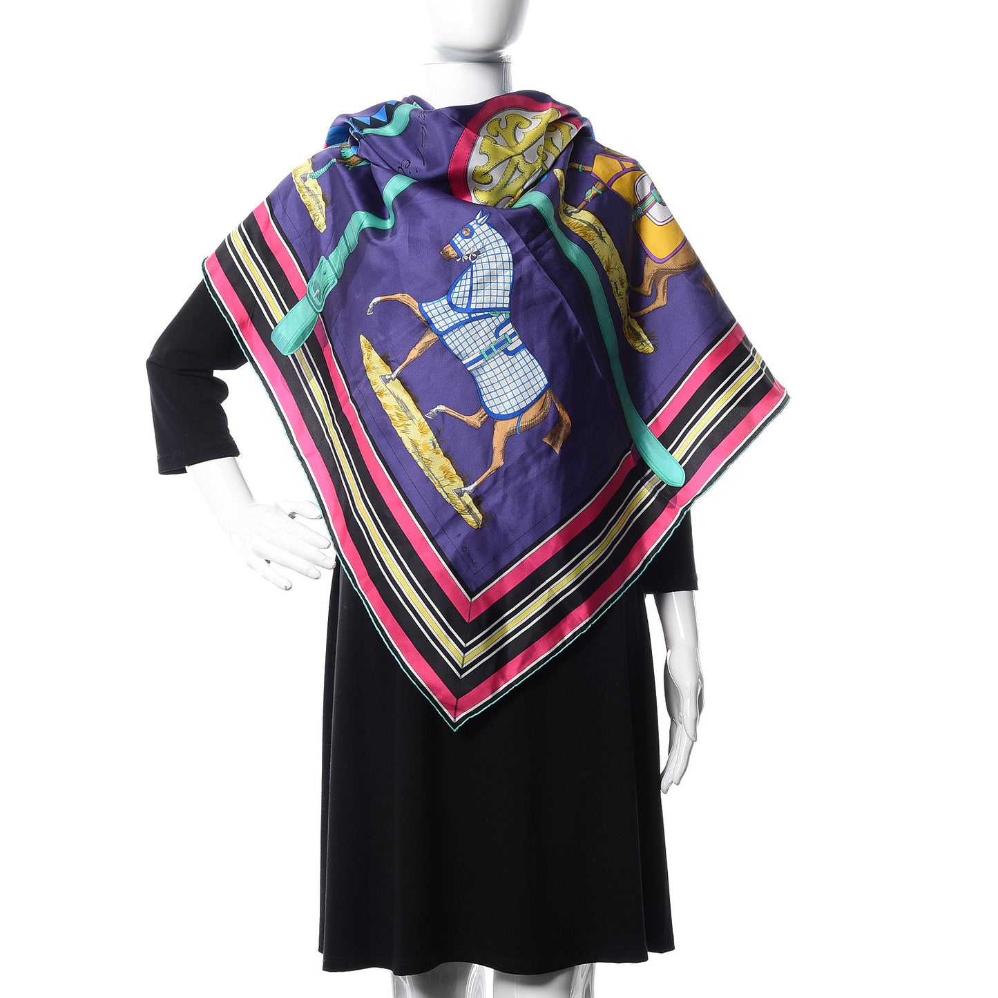 Silk Couvertures Et Tenues de Jour Scarf 140