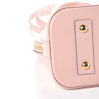 Louis Vuitton Vernis Alma BB Rose Ballerine 13 of 15