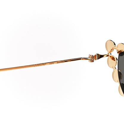 Gucci Metal Pearl Cat Eye Sunglasses GG0364S Gold 5 of 8