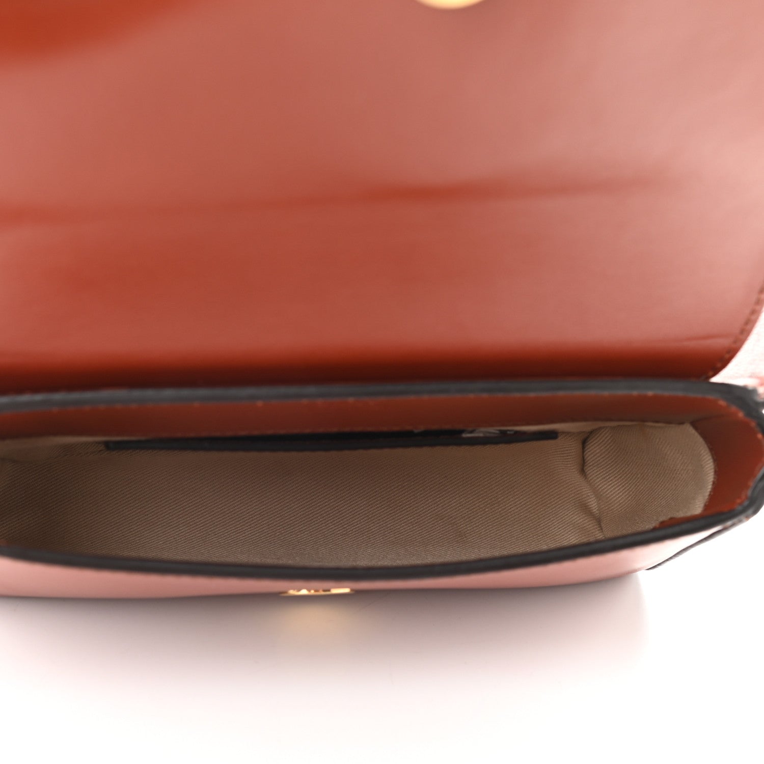 Chloe Calfskin Suede C Belt Bag Sepia Brown 7 of 8
