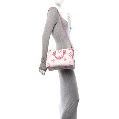 Louis Vuitton Monogram Giant By The Pool 2.0 Speedy Bandouliere 25 Rose 2 of 9