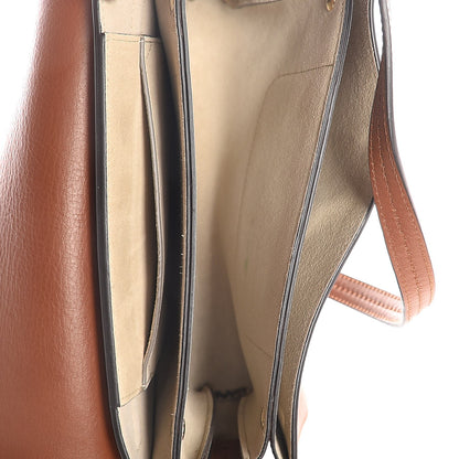 Chloe Suede Calfskin Small Faye Shoulder Bag Tobacco 5 of 7