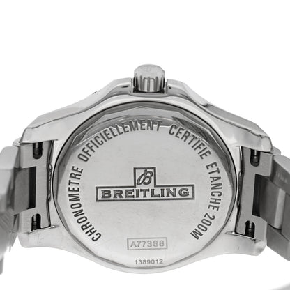 Breitling Stainless Steel Diamond Bezel 33mm Colt Lady Quartz Watch White A7738853 4 of 4