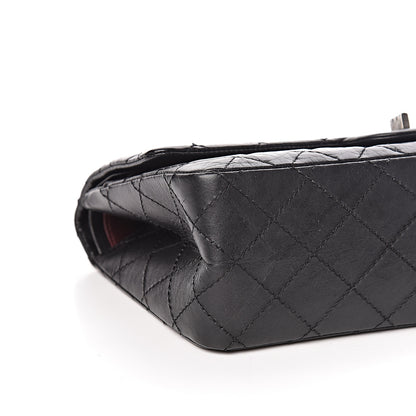 Chanel Aged Calfskin Quilted 2.55 Reissue 226 Flap Black 5 of 10